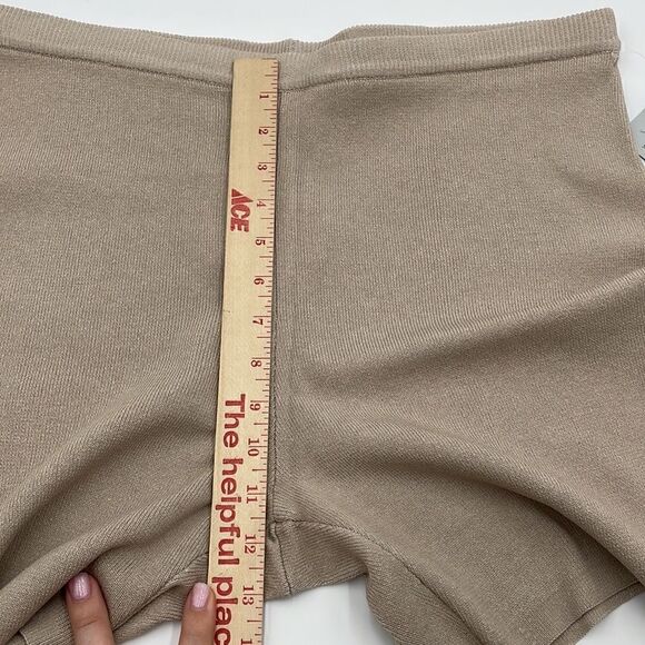 NWTS WAYF’98 knit bike shorts in Sahara sand - Picture 7 of 10